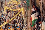 Gruppen-Fastenbrechen-Zeremonie in Kairo als Antizionist-Demonstration