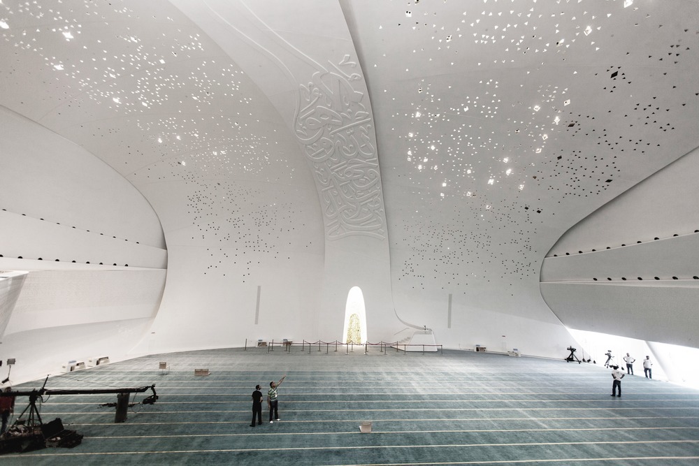 Une mosquée unique au Qatar!