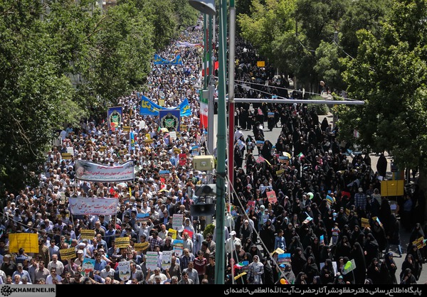Iran:in milioni scendono in piazza per Giornata mondiale di Quds