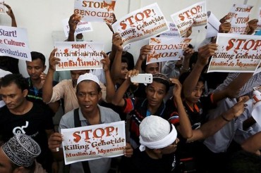 过去一周有2.2万名罗辛亚穆斯林从缅甸逃往孟加拉国