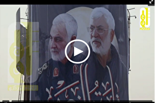 بالصور والفيديو...لافتات كبيرة لشهداء قادة النصر في شوارع العراق