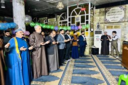 المجمع العلمي يقيم حفلاً بهيجاً بذكرى ولادة الأقمار المحمدية في بغداد + صور