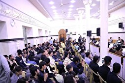 العتبة الحسينية تستقبل رمضان بمحفل قرآني دولي + صور