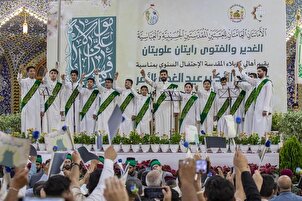 تقرير مصور | أهالي كربلاء يحيون مناسبة عيد الغدير الأغر