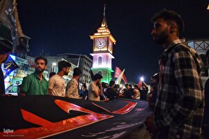 تقرير مصور | رفع راية العزاء الحسيني في كشمير