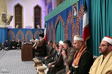 Beynəlxalq Quran Müsabiqəsinin iştirakçıları İnqilabın Ali Rəhbəri ilə görüşüblər