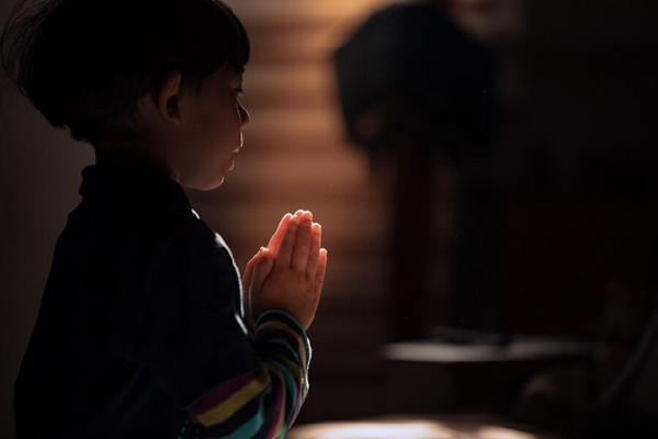 Saying prayers