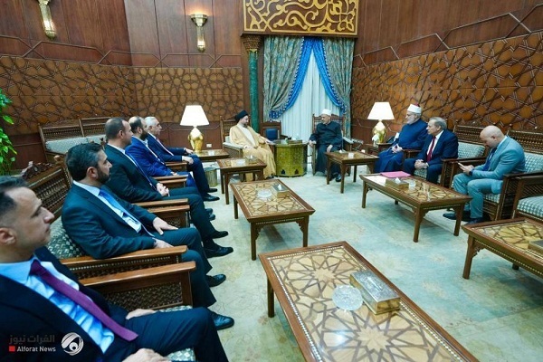 Iraq’s Al-Hakim, Al-Azhar Chief Meet in Cairo