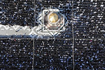 In Pictures: Eid al-Fitr Prayers at Imam Reza Shrine