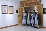 Calligraphy Exhibition Honors Afghan Artist Najibullah Anwari’s Lifelong Contributions