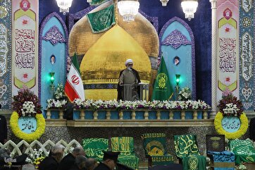 ‘Khutbe Khani’ Ritual Held at Qom Holy Shrine