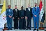 Irak: Una delegación del Santuario del Imán Hosein (P) visita la Embajada del Vaticano