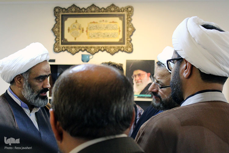 آیین افتتاح گروه های نوین وخلاق با حضور رییس تبلیغات اسلامی حوزه قم