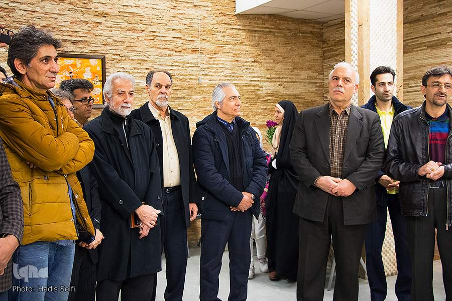 افتتاحیه نمایشگاه گروهی نقاشیخط + تصاویر