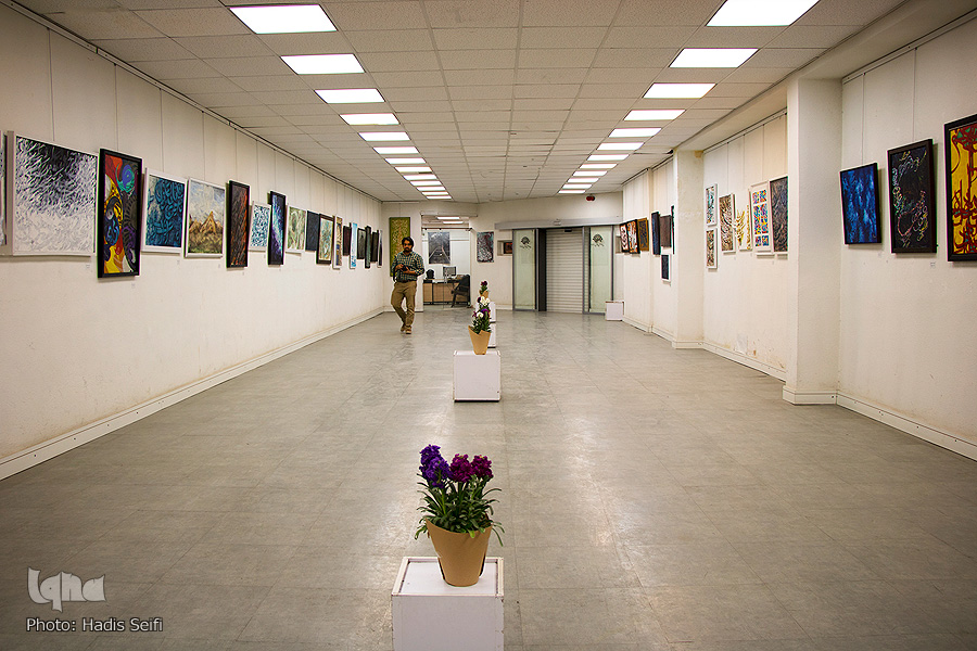 افتتاحیه نمایشگاه گروهی نقاشیخط + تصاویر