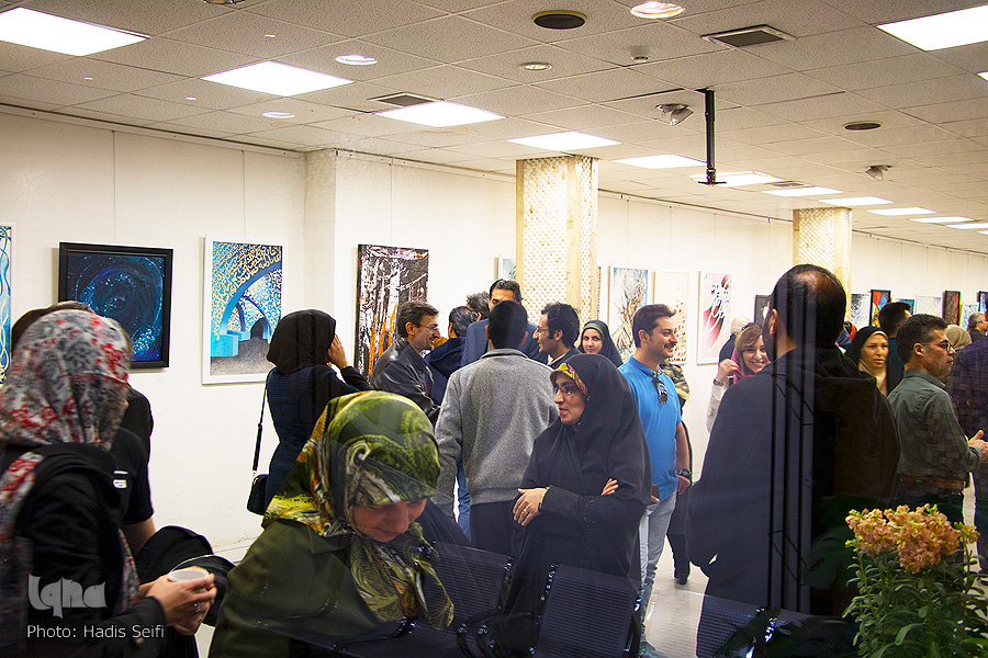 افتتاحیه نمایشگاه گروهی نقاشیخط + تصاویر