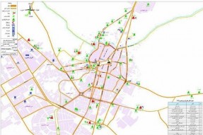 نشانی ۱۲ موکب استان همدان در کربلای معلی