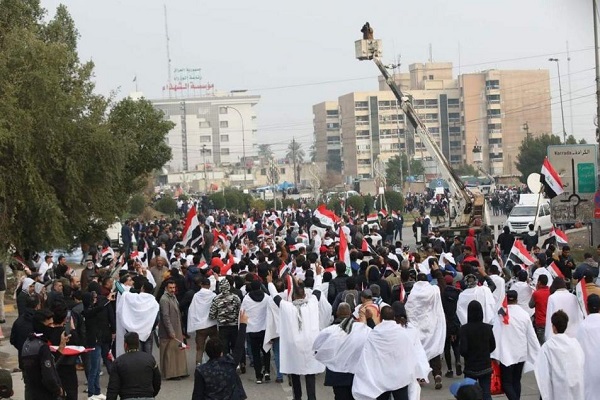 تصاویری از تظاهرات میلیونی ضدآمریکایی مردم عراق