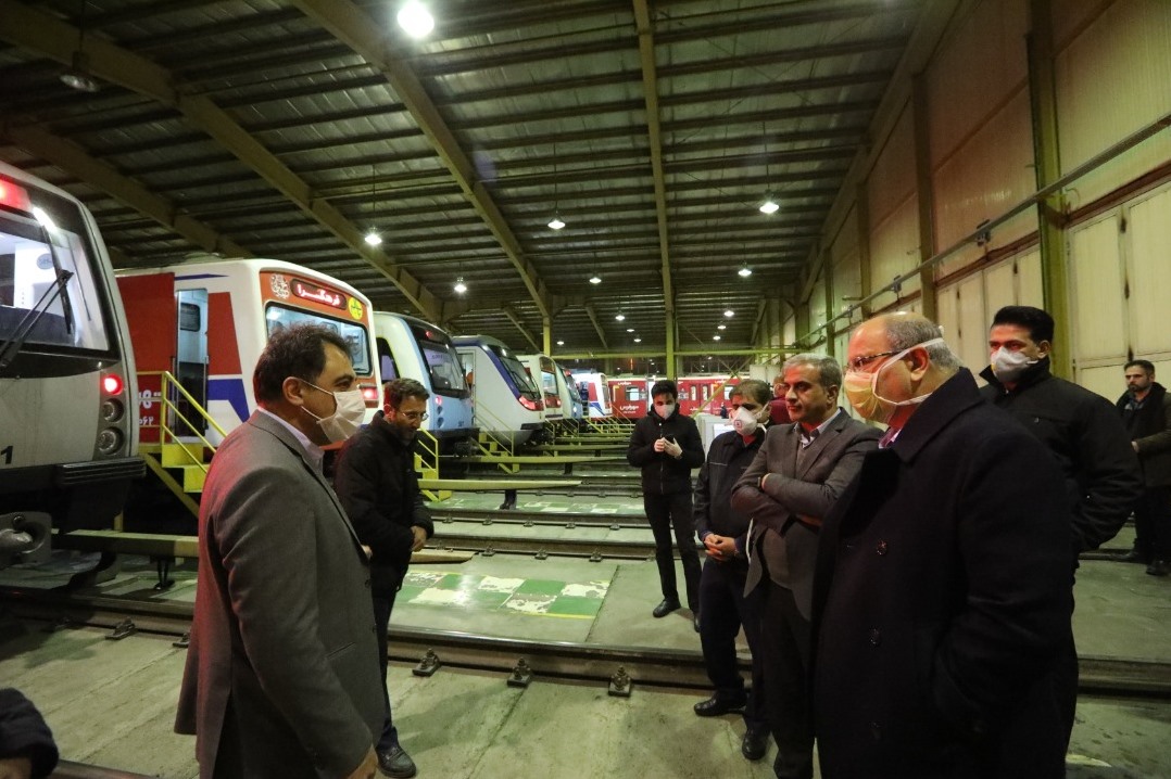 مترو 3 بار در روز ضدعفونی می‌شود/ کاهش مسافران مترو به یک سوم