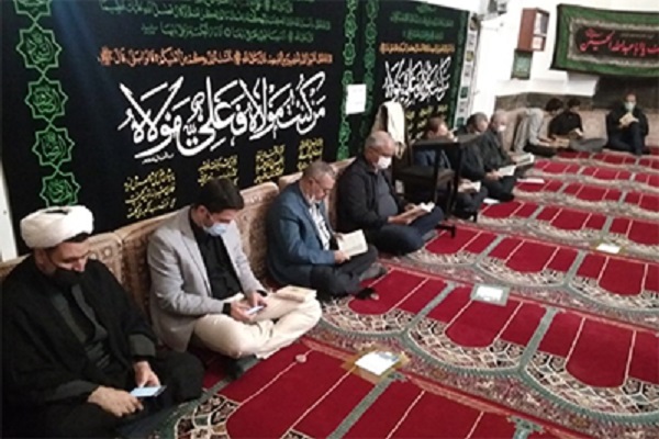 برپایی جلسه تفسیر در مسجد کبود ایروان