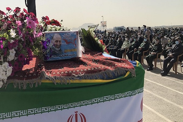 مراسم تشییع پیکر سردار شهید حجازی در اصفهان برگزار شد