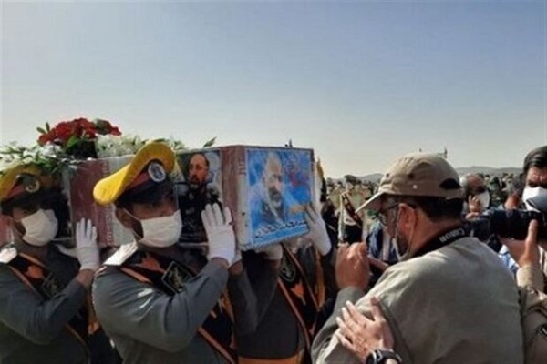 مراسم تشییع پیکر سردار شهید حجازی در اصفهان برگزار شد