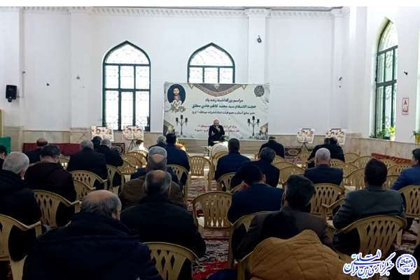 پاسداشت خادم قرآنی در امامزاده عبدالله(ع) کرج