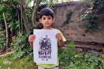 عکس | کمپین «خمینی برای همه» در کشمیر