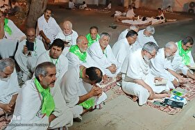 حجاج ایرانی در صحرای عرفات