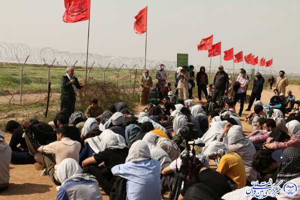اعزام ۲۳۰ نفر از دانشجویان دانشگاه آزاد کرج به اردوی راهیان نور + فیلم