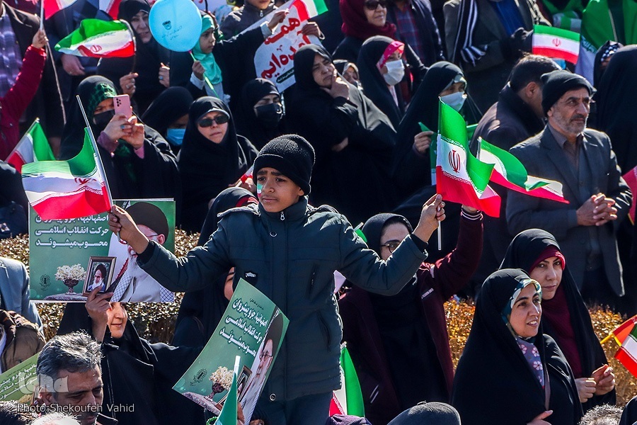 مراسم راهپیمایی ۲۲ بهمن در میدان امام(ره) اصفهان