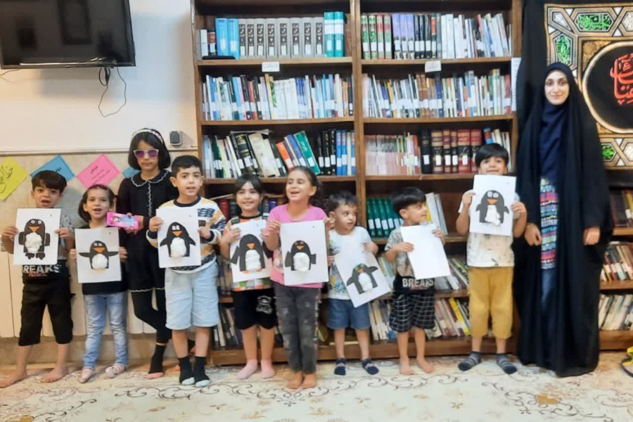 جنگ شادی کودکان در مؤسسه قرآن و عترت «نور علی نور» کاشان