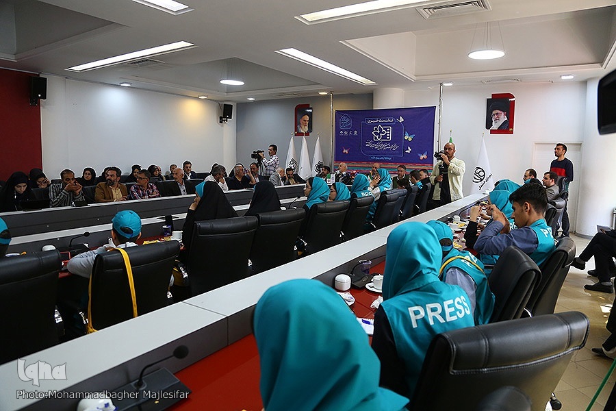 نشست خبری سی‌وپنجمین جشنواره بین‌المللی فیلم‌های کودکان و نوجوانان اصفهان