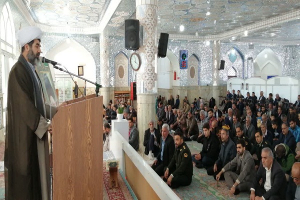 امیر شفیعی امام‌جمعه موقت شهرستان نایین