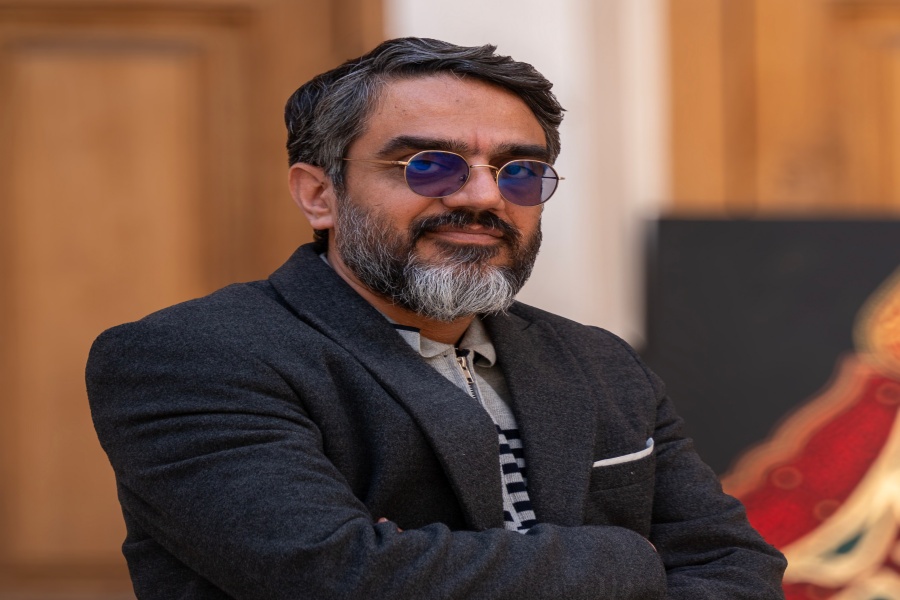 امیر تدین دبیر مجمع طراحان گرافیک انقلاب اسلامی کاشان