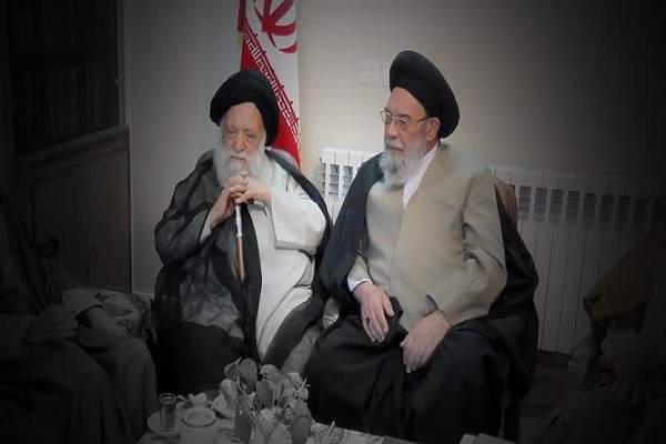 دیدار امام جمعه اصفهان با آیت‌الله مستجابی