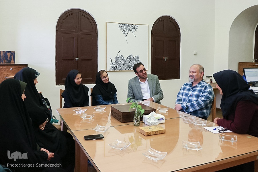 بازدید از دانشکده هنرهای تجسمی دانشگاه هنر اصفهان