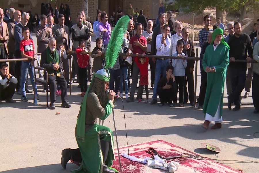 تعزیه در روستای نشلج کاشان