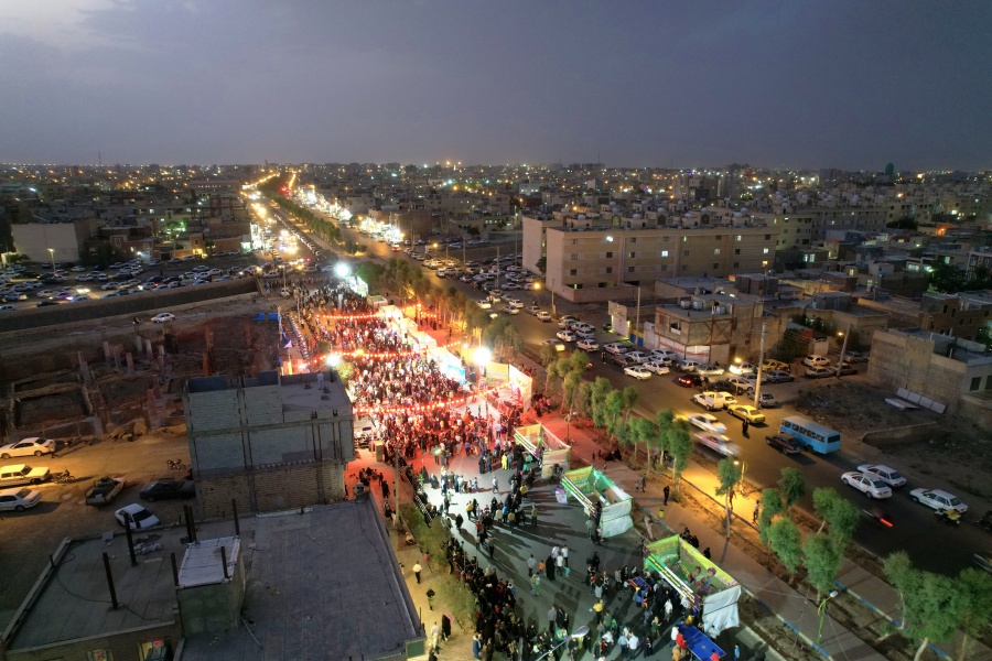 جشن عید غدیر در مجتمع بین‌المللی نهج‌البلاغه کاشان