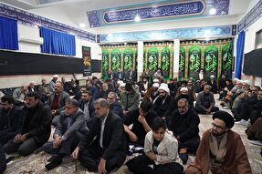 عکس | مراسم عزاداری شهادت حضرت فاطمه (س) در خرم‌آباد