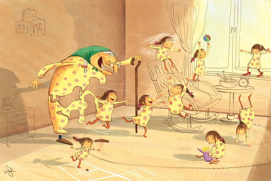 تصویرگری کتاب کودک از نگین نقیه