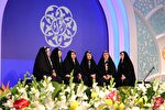 رقابت قرآنی بانوان همخوان در مصلی تبریز