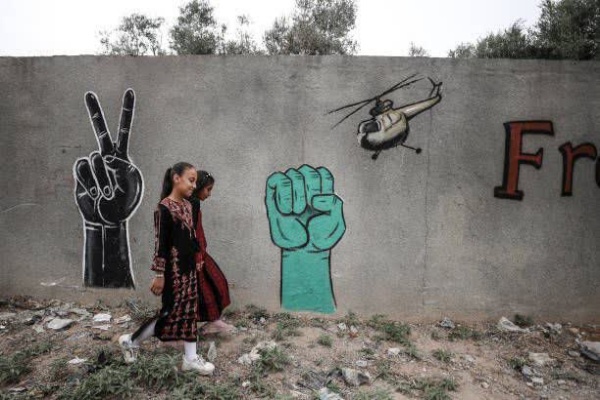 هنر دیوارنگاری در فلسطین