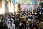 عکس | جشن میلاد امام رئوف با حضور نوجوانان فاطمی در حرم بانوی کرامت