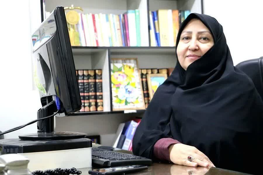 فاطمه قدرت‌اللهی دبیر جشنواره قرآن و عترت دانشگاه علوم پزشکی کاشان