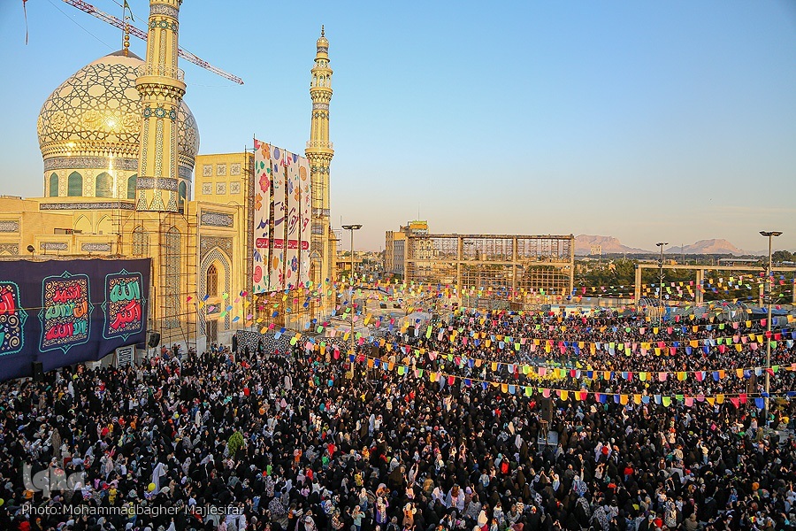 جشن روز دختر در حرم حضرت زینب خواهر امام رضا(ع)