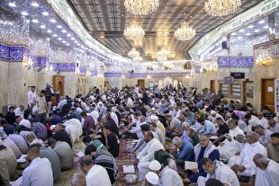 برگزاری اعمال روز عرفه در آستان مقدس عباسی