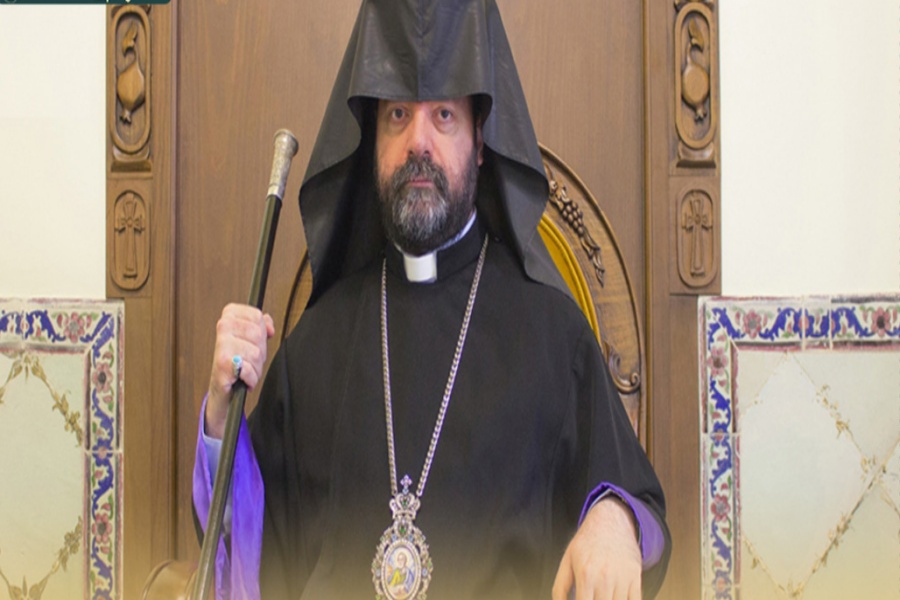 سیپان کاشجیان پیشوای مذهبی ارامنه اصفهان و جنوب ایران