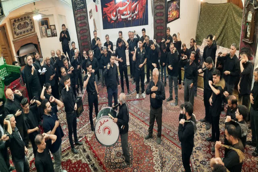 آیین عاشورایی «پرسه» در نایین