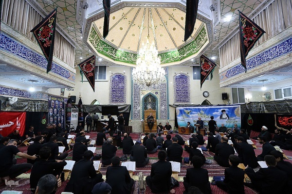 برگزاری احیای قرآنی شب عاشورا از سوی مجمع قاریان شهرری + عکس